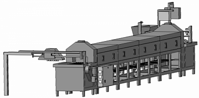 Automatic machine for the production of cupcake products with filling