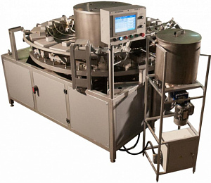 Automated complex for baking nuts and tartlets