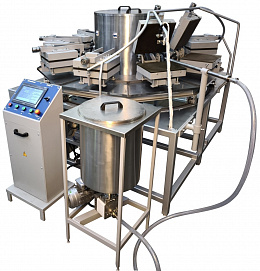 Automatic rotary oven 9 forms 320x320 mm