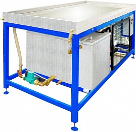 Cooling pastry table